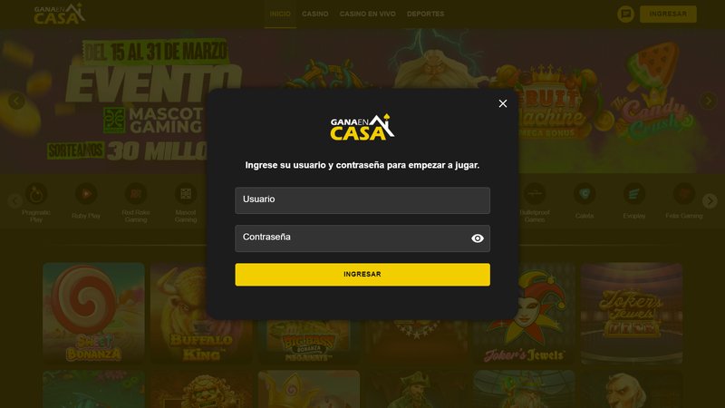 ¿Ganaencasa Casino es la mejor opción en apuestas online? - overview