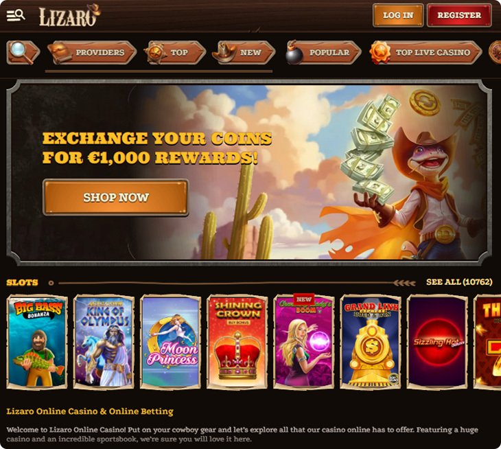 Découvrez les Atouts du Lizaro Casino en Ligne pour les Joueurs Français - aperçu